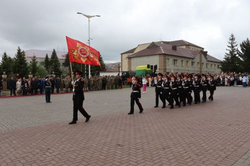В Нурлате прошел парад Победы