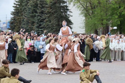 В Нурлате прошел парад Победы