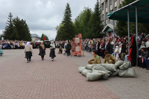 В Нурлате прошел парад Победы