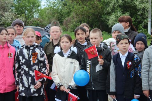 Митинг в Гайтанкине прошел с участием единственной в селе труженицы тыла Пелагеи Глуховой