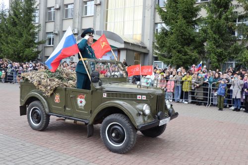 В Нурлате прошел парад Победы