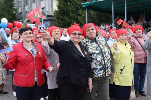 В Нурлате прошел парад Победы