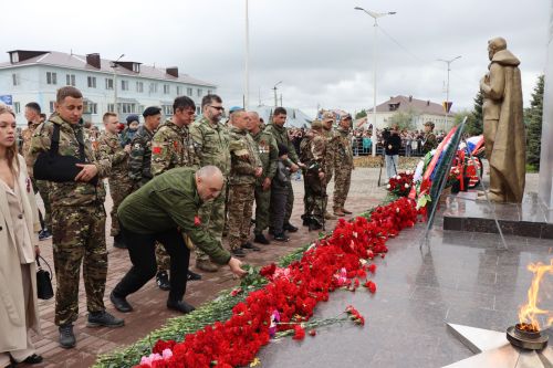 В Нурлате прошел парад Победы