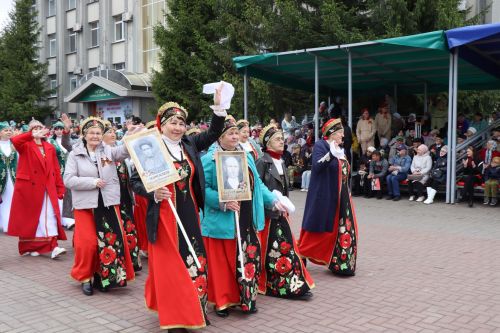 В Нурлате прошел парад Победы
