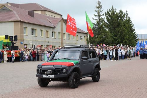 В Нурлате прошел парад Победы