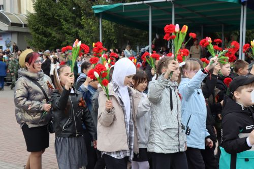 В Нурлате прошел парад Победы