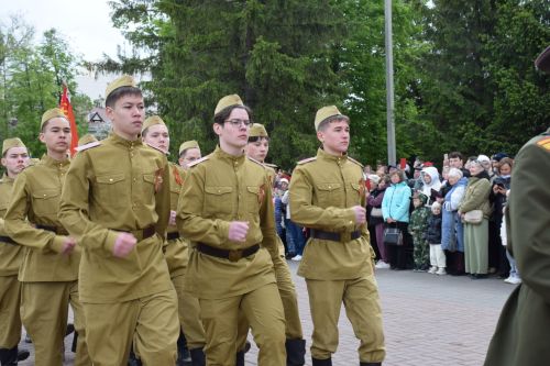 В Нурлате прошел парад Победы
