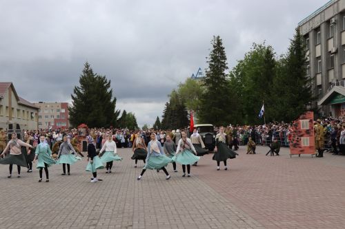 В Нурлате прошел парад Победы