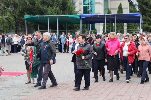 В Нурлате прошел парад Победы