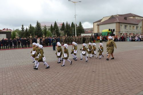 В Нурлате прошел парад Победы