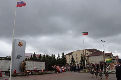 В Нурлате прошел парад Победы
