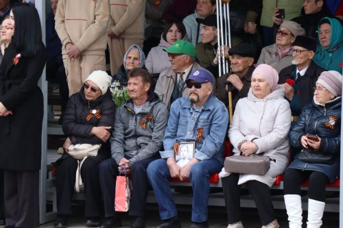 В Нурлате прошел парад Победы