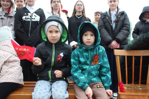Митинг в Гайтанкине прошел с участием единственной в селе труженицы тыла Пелагеи Глуховой