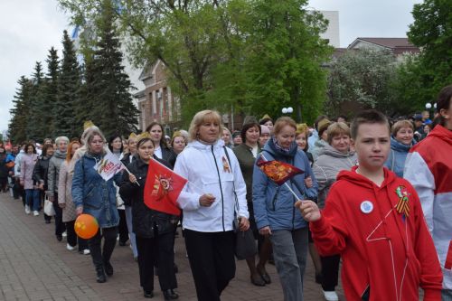 В Нурлате прошел парад Победы