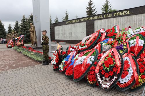 В Нурлате прошел парад Победы