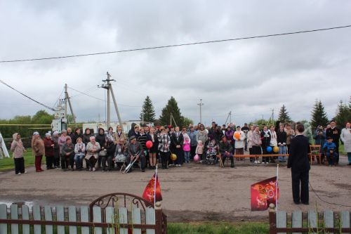 Митинг в Гайтанкине прошел с участием единственной в селе труженицы тыла Пелагеи Глуховой