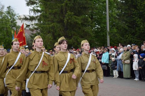 В Нурлате прошел парад Победы
