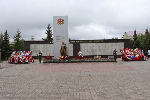 В Нурлате прошел парад Победы