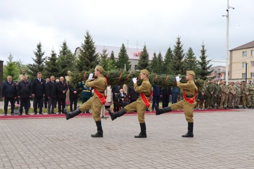 В Нурлате прошел парад Победы