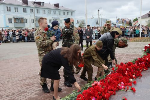 В Нурлате прошел парад Победы
