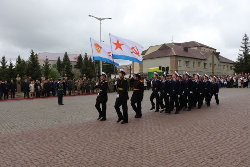 В Нурлате прошел парад Победы