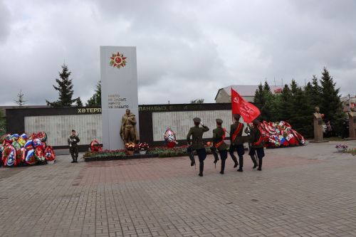 В Нурлате прошел парад Победы