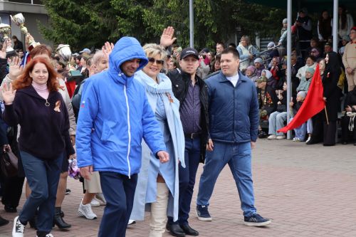 В Нурлате прошел парад Победы
