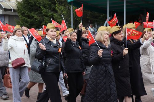 В Нурлате прошел парад Победы