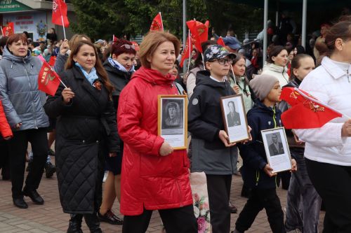 В Нурлате прошел парад Победы