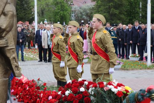 В Нурлате прошел парад Победы