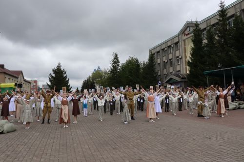 В Нурлате прошел парад Победы