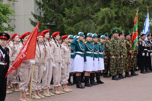 В Нурлате прошел парад Победы