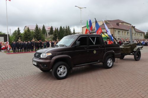 В Нурлате прошел парад Победы