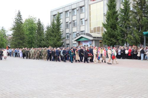 В Нурлате прошел парад Победы