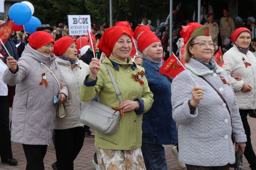 В Нурлате прошел парад Победы
