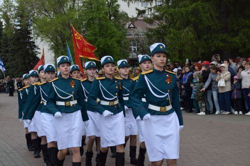 В Нурлате прошел парад Победы
