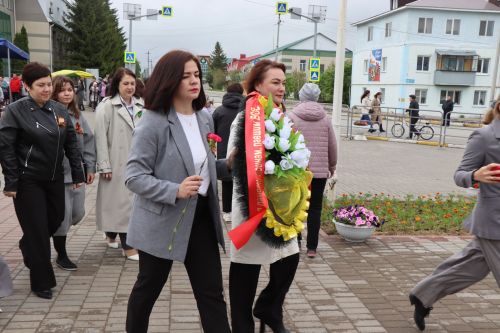 В Нурлате прошел парад Победы