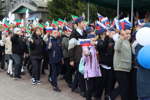 В Нурлате прошел парад Победы