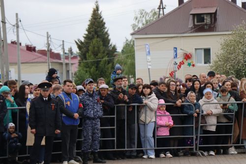 В Нурлате прошел парад Победы