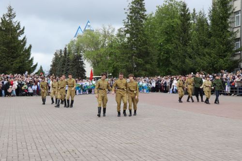 В Нурлате прошел парад Победы
