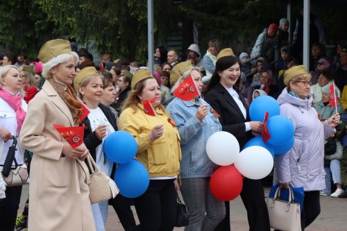 В Нурлате прошел парад Победы