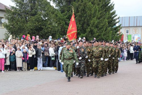 В Нурлате прошел парад Победы