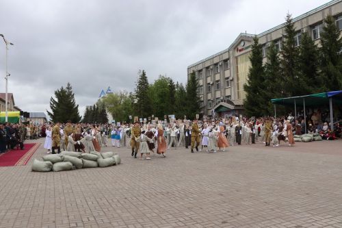 В Нурлате прошел парад Победы