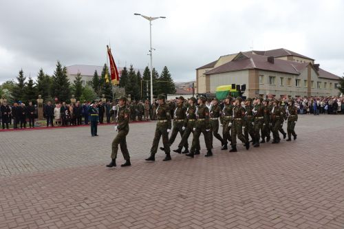 В Нурлате прошел парад Победы