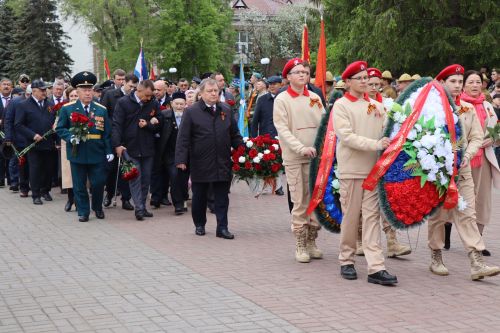 В Нурлате прошел парад Победы