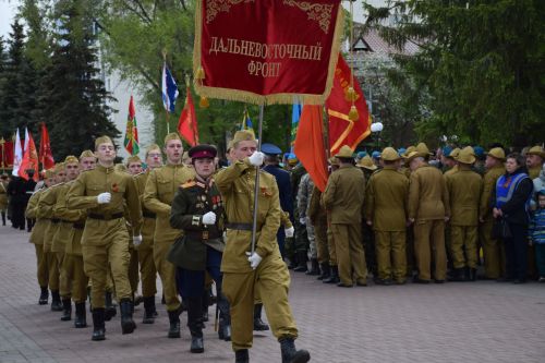 В Нурлате прошел парад Победы