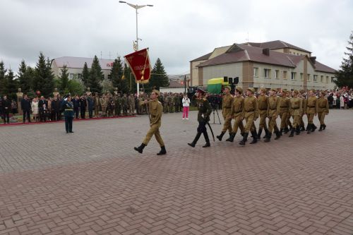 В Нурлате прошел парад Победы