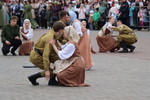 В Нурлате прошел парад Победы