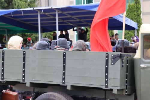 В Нурлате прошел парад Победы