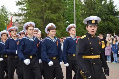 В Нурлате прошел парад Победы